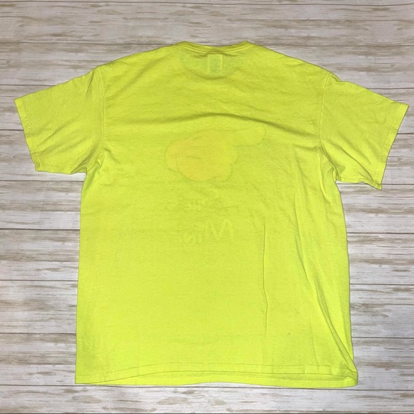 Delta Pro Weight Mens tshirt neon yellow Sz L 🔥 - Picture 5 of 5